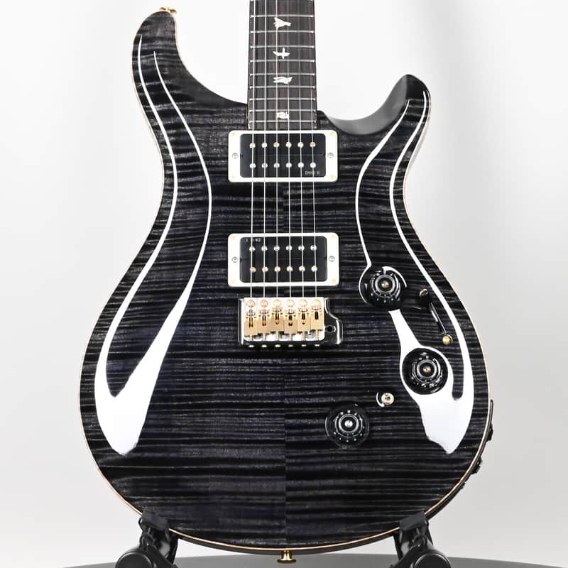 PRS Custom 24 Piezo w/ 10-Top & DMO Pickups Electric Guitar- Gray Black 2025 (0413698) image 1