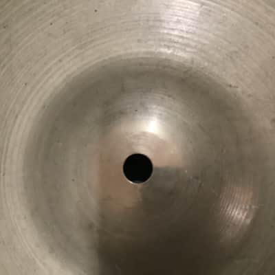 Zildjian 13" A. Zildjian Pre-Transition Stamp Hi-Hat Cymbals 1929 - 1945 image 4
