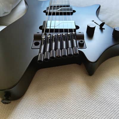 Strandberg Guitars Boden Metal NX 7 Tremolo - Black Granite, Fishman Fluence Multiscale Headless image 4