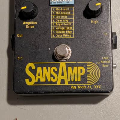 Tech 21 SansAmp Original 1990s - Black image 1