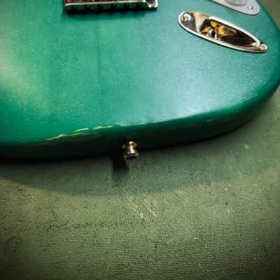 Misc “Partscaster” - Kelly Green Sparkle Matte image 11