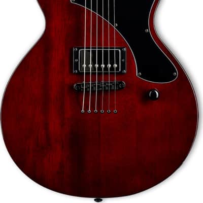 ESP LTD EC-201FT Electric Guitar, Roasted Jatoba Fingerboard, See Thru Black Cherry image 2