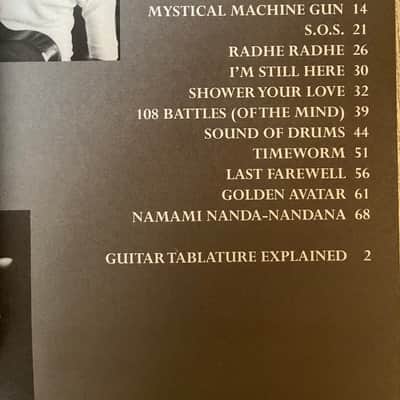 Kula Shaker - Peasants, Pigs, and Astronauts - Guitar Tab / Tablature Book image 3