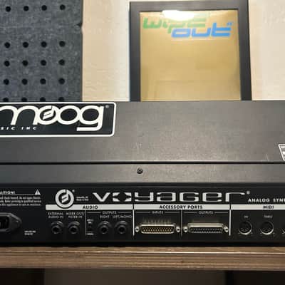 Moog Minimoog Voyager RME Rack Mount Edition Monophonic Synthesizer 2005 - 2015 Black image 10