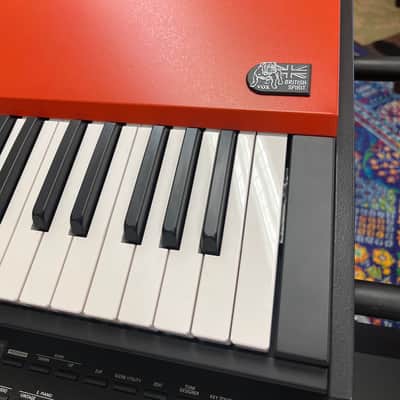 Vox Continental 61-Key Performance Organ with Stand and V861 Expression Pedal 2017 - Present - Red image 3