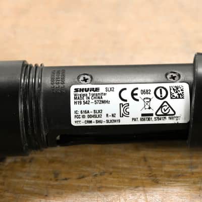 Shure SLX24/SM58 Handheld Microphone System - H19 Band NO POWER SUPPLY CG012NV image 8