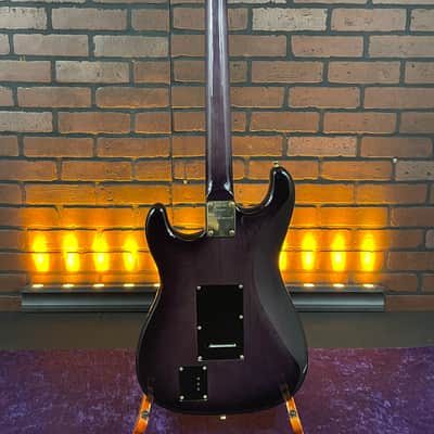 1991 Levinson Blade RH-4 Misty Violet HSS Strat Style Electric Guitar w/ Gig Bag - MIJ image 5