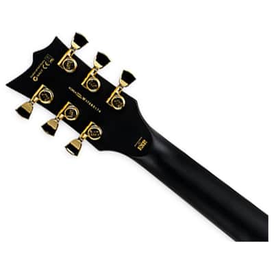 ESP LTD EC-1000 Electric Guitar w/Seymour Duncan - Vintage Black - B-Stock image 5