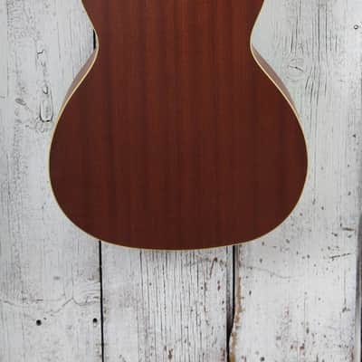 Fender Newporter Player Acoustic Electric Guitar Solid Spruce Top Surf Green image 9