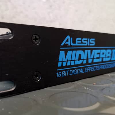 Alesis Midiverb II 16-Bit Digital Effects Processor 1990s - Black image 3