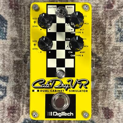 DigiTech CabDryVR Dual Cabinet Simulator Guitar Effect Pedal! R image 1