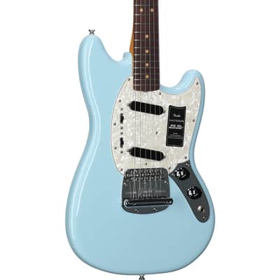 Fender Vintera III Mid 60s Mustang Electric Guitar, Sonic Blue image 1