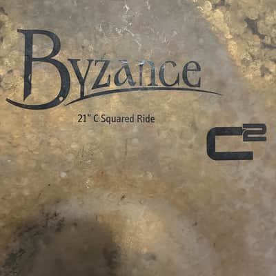 Meinl 21" Byzance Vintage Chris Coleman Signature C Squared Ride 2020 - Present - Traditional image 2