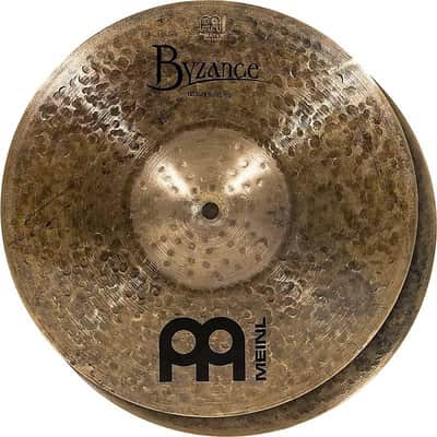 Meinl Byzance Dark B13DAH 13" Hats, pair (w/ Video Demo) image 1