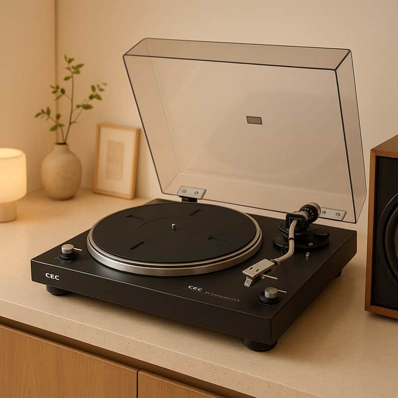 C.E.C. BD-2200 Rare Vintage Turntable Warranty Belt Drive Manual Hi-Fi image 1