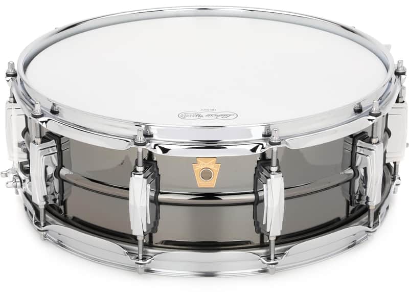 Ludwig Black Beauty 5 x 14-inch Brass Snare Drum - Black Nickel image 1