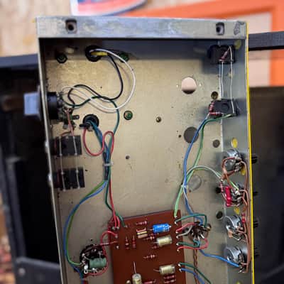 Vintage 1970s *1973* Carlsbro 50 Top Guitar Valve Amplifier 1x12 Combo Powertone imagen 18