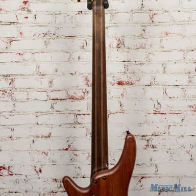 2002 Ibanez K5 Fieldy Signature 5-String Electric Bass Natural x5258 (USED) image 8