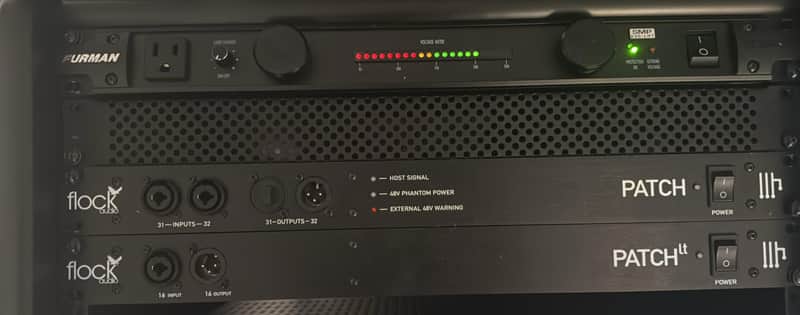 Flock Audio Patch LT 32-Point Digital Patchbay 2023 - Present - Black image 1