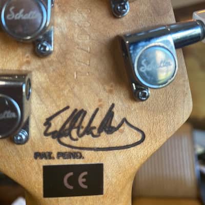 Peavey EVH Wolfgang 1996 Pat. Pend. Quilted, Arch Top Drop D "Tuna" image 10