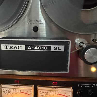 TEAC A-4010SL Stereo Reel to Reel Tape Recorder Tested Record/Play image 3