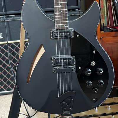 Rickenbacker 360 Noir Limited Edition – Matt Black, Ebony Board | Ultra-Rare (UK/EU) 2016 - Matt Noir / Black image 1
