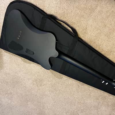 LEFT HANDED SCHECTER NIKKI SIXX BASS GUITAR WITH EPIPHONE GIG BAG image 5