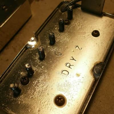 Humbucker PAF Pickup SET Dry Z By Q pickups Bridge and Neck Vintage Tone  LP SG 335 175 Les Paul image 4