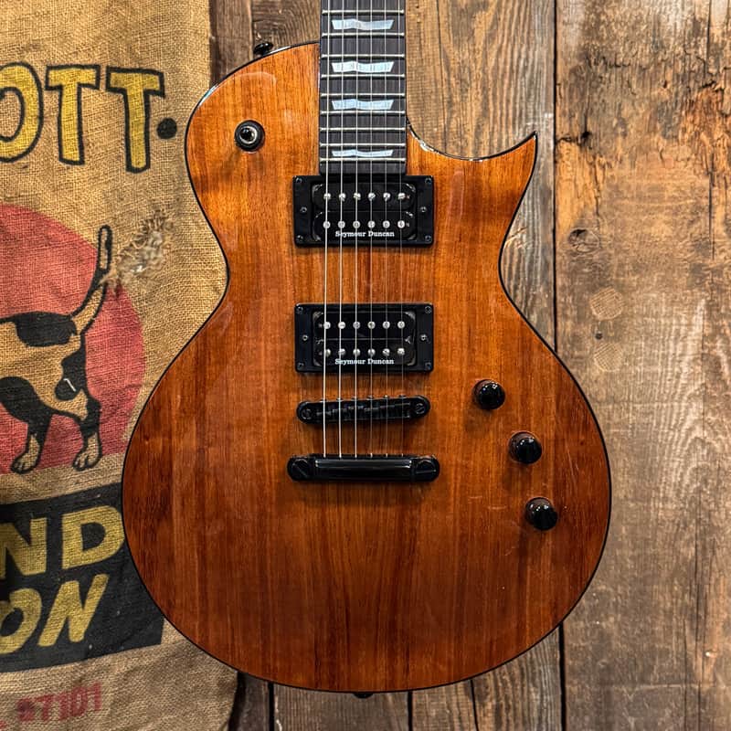 ESP LTD EC-1000 Deluxe Koa image 1