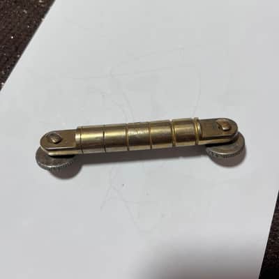 Gretsch Rocking bar bridge 1950-1960 - Gold image 1