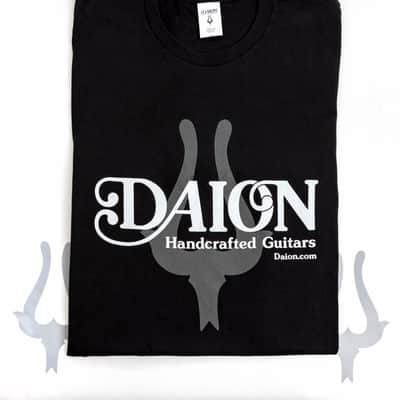Daion XL Black T-Shirt "DAION Handcrafted Guitars" image 2
