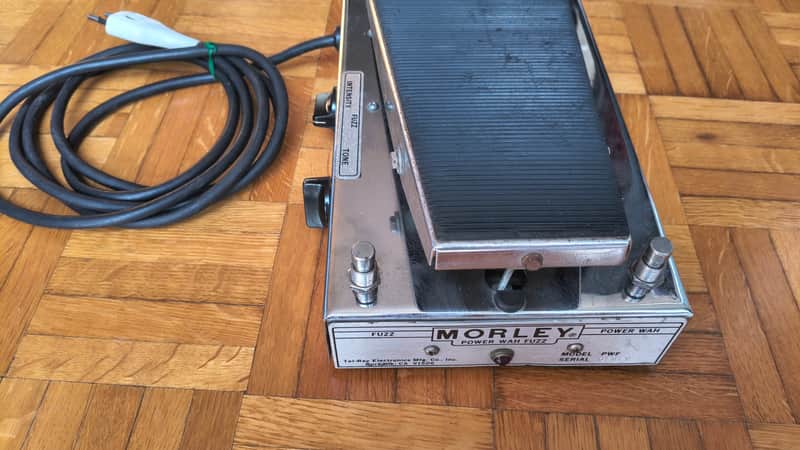 Morley Tel-Ray Power Wah Fuzz PWF 1970s - Vintage Cliff Burton image 1