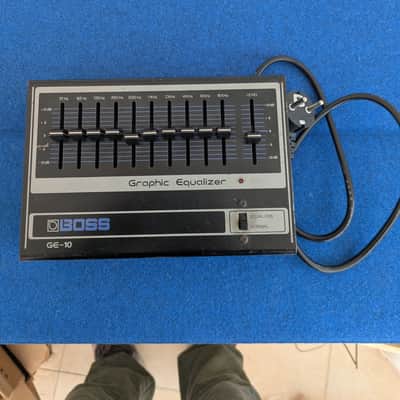 Boss GE-10 Graphic EQ 1976 - 1977 - Black - 220v image 4