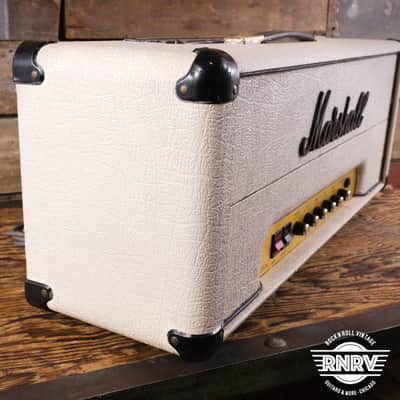 Marshall JMP 2203 Mk2 Master Model Lead 100-Watt Guitar Amp Head 1975 - 1981 - White image 9