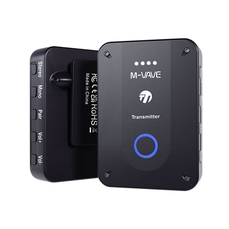 M-VAVE WP-9 2.4GHz Wireless Earphone Monitor Transmission System USB Rechargeable Transmitter & Receiver Support Mono/Stereo image 1