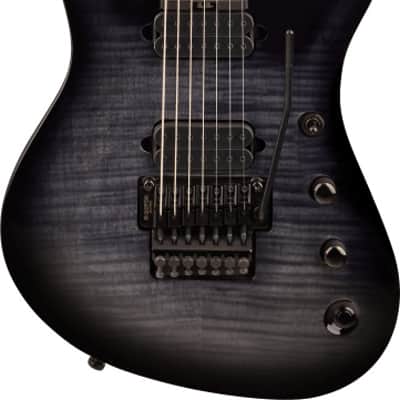 Jackson Pro Plus Signature Chris Broderick Soloist 7 Electric Guitar. Ebony Fingerboard, Transparent Black image 2