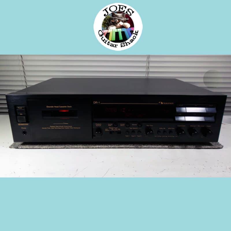 1995 Nakamichi DR-1 Discrete 3-Head Cassette Adjustable Azimuth Playback Deck 1-Owner Super Clean, Made in Japan Complete Serviced 08-20-2026 Excellent #586 image 1