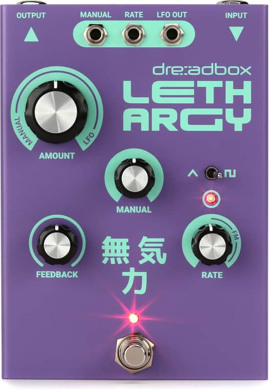 Dreadbox Lethargy 8-Stage Phaser Effect Pedal image 1