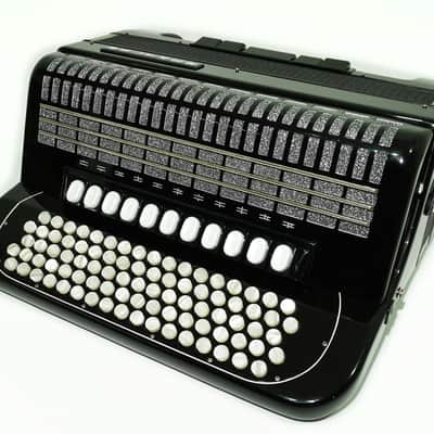 Walther 120 Bass 5 Row Button Accordion C Griff, German Concert Bayan, Straps and Hard Case, Perfect Professional Accordian for Adults, 2501 image 9
