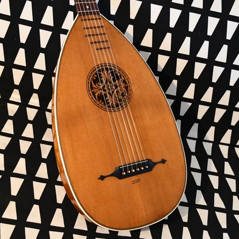 ✴️ Video Included – Restored 1920s G. Herrnsdorf Antique Pre-war German Lute Guitar – Great Condition and Wonderful Sound image 1