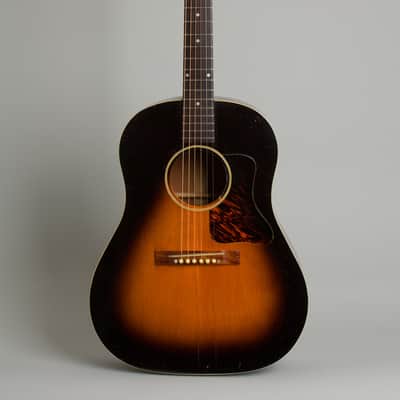 Gibson J-35 Flat Top Acoustic Guitar (1937), black tolex hard shell case. image 1