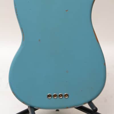 Fender Justin Meldal Johnsen JMJ Road Worn Mustang Bass Daphne Blue Rosewood Fingerboard image 4