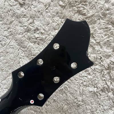 Red Burst Single Cut Guitar Body, Rosewood Fingerboard Neck DIY Project image 6