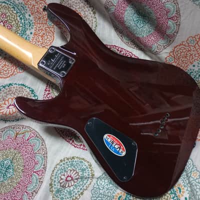 Schecter Gryphon FMT 2006 MIK - Flame crimson image 12