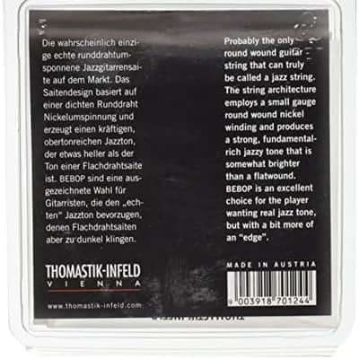 Thomastik-Infeld BB114 Jazz Bebop Round Wound Jazz Guitar Strings Medium (.014-.055) image 2