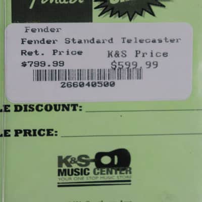 Fender Standard Telecaster 3-Color Sunburst image 9