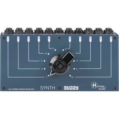 Heritage Audio Synth Buddy 10-Channel Stereo Passive Selector