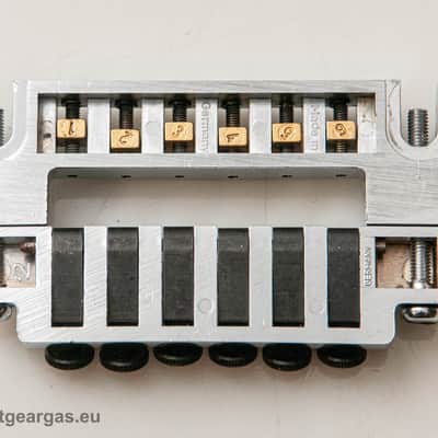 Schaller 456 finetuning bridge - Tony Iommi Old Boy SG image 6