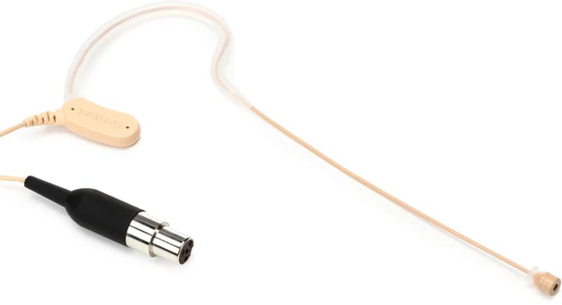 Shure MX153T/O Omnidirectional Earset Microphone for Shure Wireless - Tan image 1