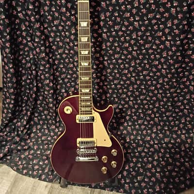 Gibson Les Paul Deluxe 30th Anniversary 2000 - 2001 Wine Red HH Rare image 2